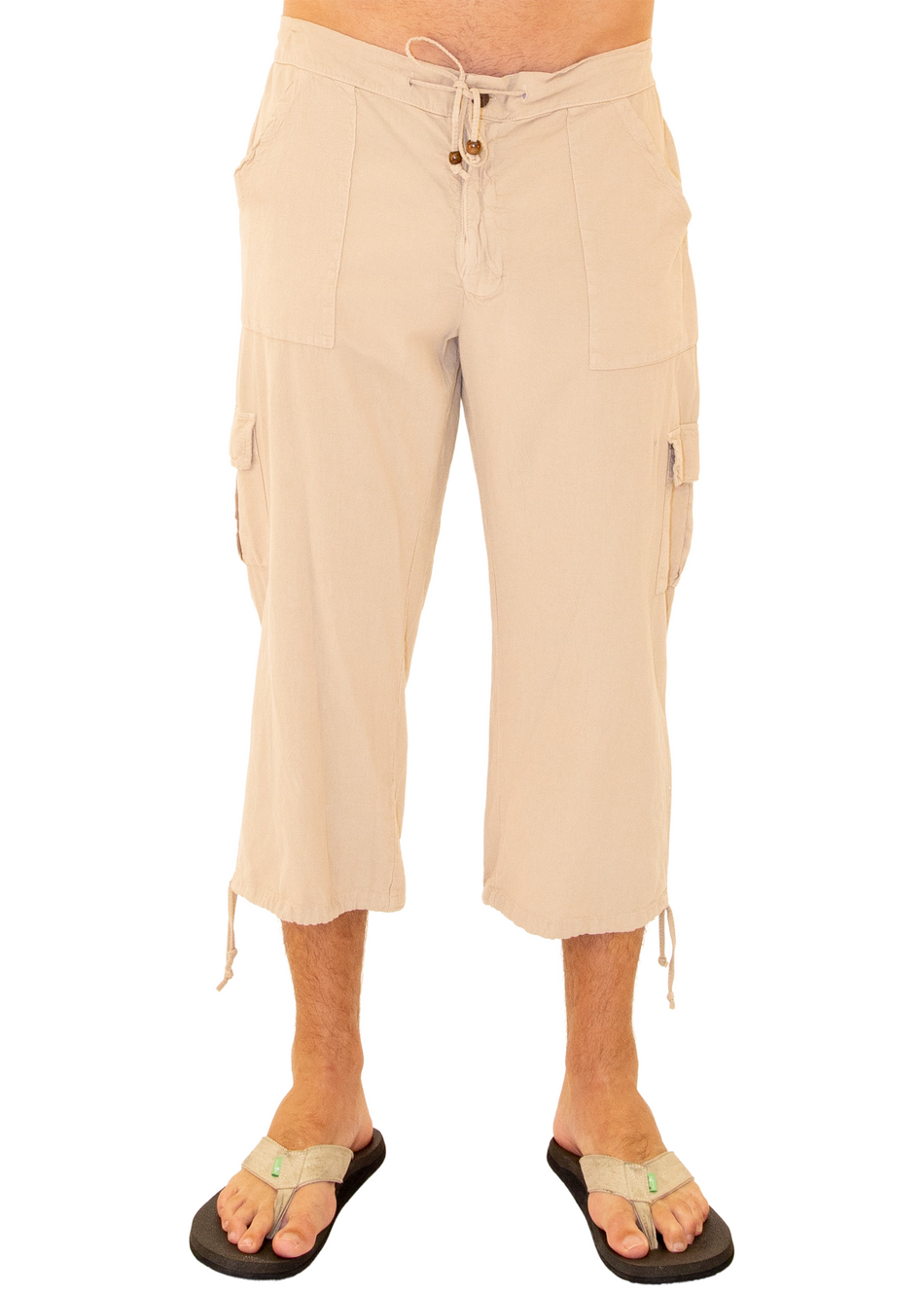 AherBiu Womens Cargo Capris High Waist Elastic Hem Capri Pants for Women  Summer Casual 3/4 Cargos Pants with Multi Pockets (3X-Large, Green) -  Walmart.com